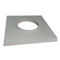 Krycí deska základní, jednoprůduch, beton (550x550mm)