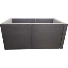 Parotěsný prostup tl. 5cm pro cihelný komín o půdorysu 400x800, v=60cm, 2x CERESIT