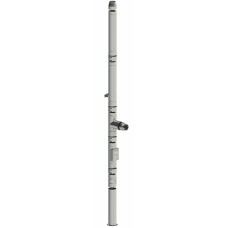 Nerezový komín na krátitelném podstavci, výška 7m, průměr 150mm, tl. izolace 50mm
