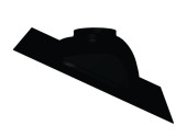 Střešní průchodka 25-45° červená DN60/100 a DN80/125