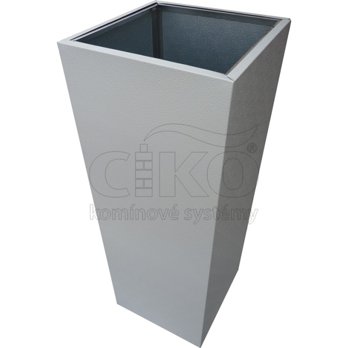 ŠTUKO nadstřešní návlek 1,25m, jednoprůduch, bílý, (+4 vruty)