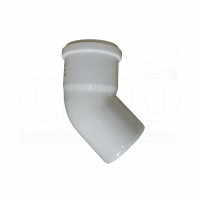 Koleno 45° DN80