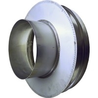 Redukce CIKO 3V, komín-kouřovod 180/130mm, nerez 1mm