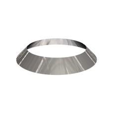 Dešťový límec/Stěnová rozeta, NEREZ COMPLEX D,průměr 160mm, tl.0,6mm,izol. 25mm,sklon 45° Dešťový límec/Stěnová rozeta, NEREZ COMPLEX D,průměr 160mm, tl.0,6mm,izol. 25mm,sklon 45°