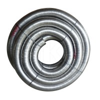 Flexi vložka 0,4mm-prům.D160mm, 1.4404 (tuhá paliva), podtlak, role 20m