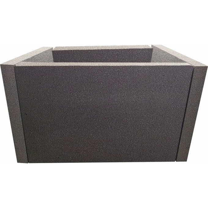 Parotěsný prostup pro cihelný komín o půdorysu 400x600mm, tl. 50mm, dl. 700mm, 2x CERESIT