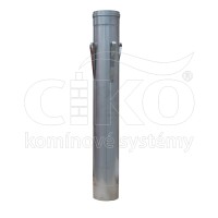 Roura 1080mm s distančními prvky, prům. 120mm, tl. 0,6mm