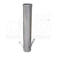 Roura 1080 mm s atyp. distančními prvky, v.signa, prům. 150mm, tl. 0,6mm