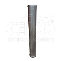 Roura 1080 mm s dvojhrdlem, prům. 160mm, tl. 0,6mm