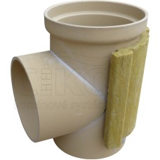 T-kus IZOLOVANÝ pro SOPOUCH-IZOSTAT EASY, pr.180mm, nátr.80mm, dl. 330mm