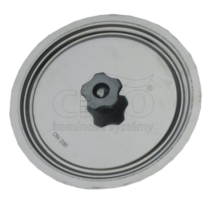 Uzávěr kontrolního otvoru do 200°C, 200mm (guma)