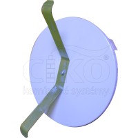 Uzávěr kontr.otvoru TEC do 600°, prům. 200mm