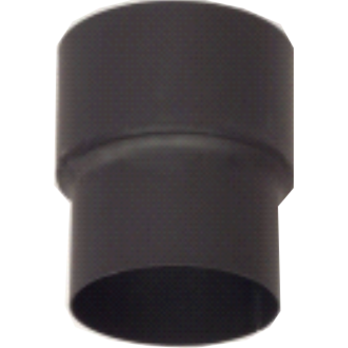 Přechodka 120mm (vnitřní pr.)/160mm (vnější pr.), ČERNÁ (kamna/kouřovod)