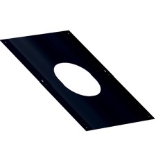 Krycí deska pro sklon 30°-50°, NEREZ RAL 9005 černá, pro pr. 150mm, 0,5mm, izolace 30mm