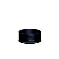 Upevňovací spona, NEREZ RAL 9005 černá, pro pr. 180mm a izolaci 30mm