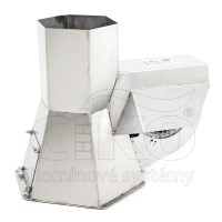 Komínový ventilátor pr.180mm (NEREZ),pro pr.130-200 lze dokoupit adaptér WRSG180