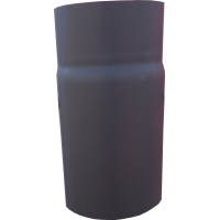 Roura, dl.250mm, prům.120, ČERNÁ