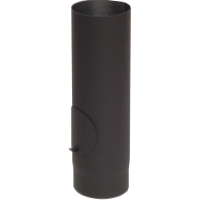 Roura s čist.otvorem, dl.500mm, prům.150, ČERNÁ