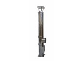 Základní nerezov komínový set BASIC, lesklý nerez, v. 4m, pr. 150mm, tl. izolace 30mm