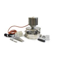 Komínový ventilátor AIRSPEEDY, nastavitelný na průměr 100-220mm, včetně adaptéru