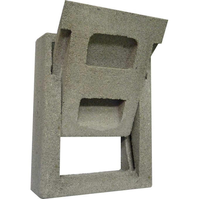 Komínová dvířka betonová, výsuvná - kolíbková, rozměr vnější: 270x210mm, vnitřní: 180x140